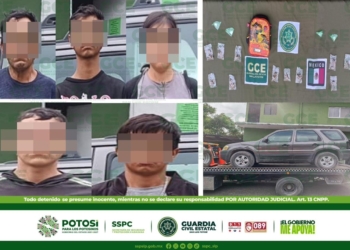 EN OPERATIVO “HUASTECA SEGURA”, GUARDIA CIVIL ESTATAL DESARTICULA DOS PRESUNTAS CÉLULAS DE NARCOMENUDISTAS