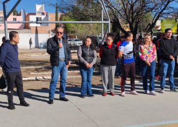 Gobierno de la Capital mejora el entorno del fraccionamiento Morales-Campestre, con el Domingo de Pilas 159