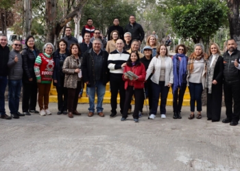 En los 100 Días de Gobierno, 100 Días de Talacha, el Alcalde Enrique Galindo inicia el rescate integral del Jardín San Luis 400