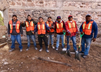 Supervisa Alcalde Galindo obra de agua potable en Capulines, beneficiará a 500 familias