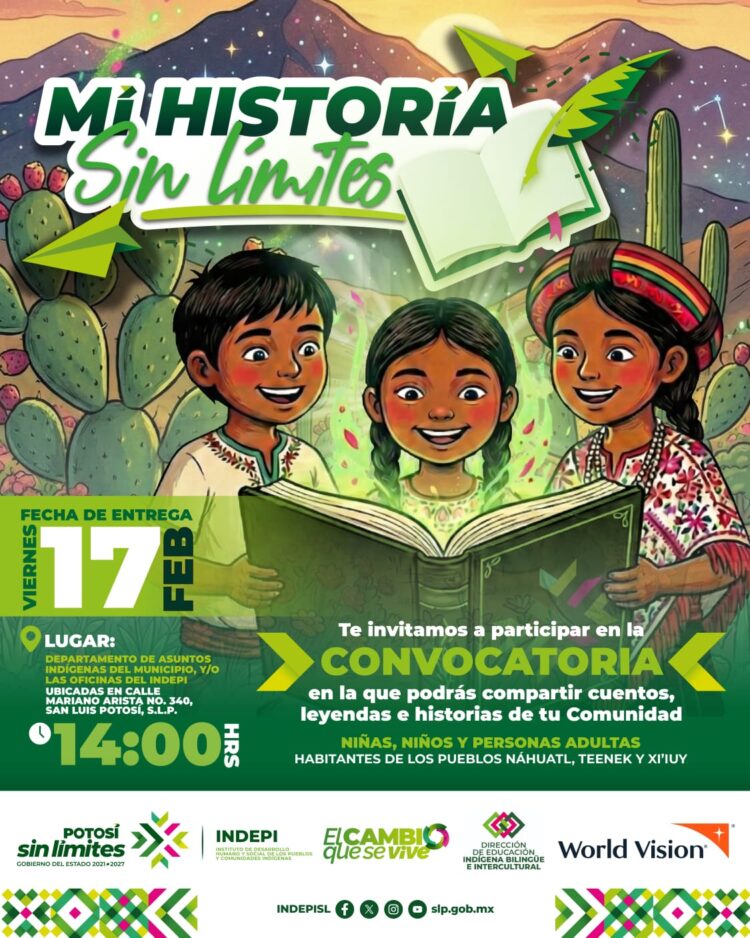 SAN LUIS IMPULSA PARTICIPACIÓN EN CERTAMEN SOBRE TRADICIÓN ORAL INDÍGENA