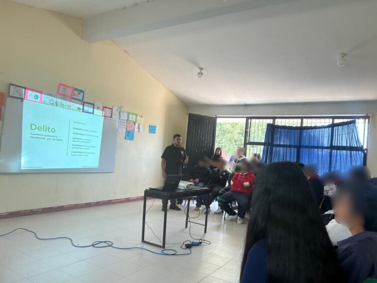 IMPULSA GOBIERNO ESTATAL PREVENCIÓN DEL DELITO EN ESCUELAS DE VILLA DE REYES
