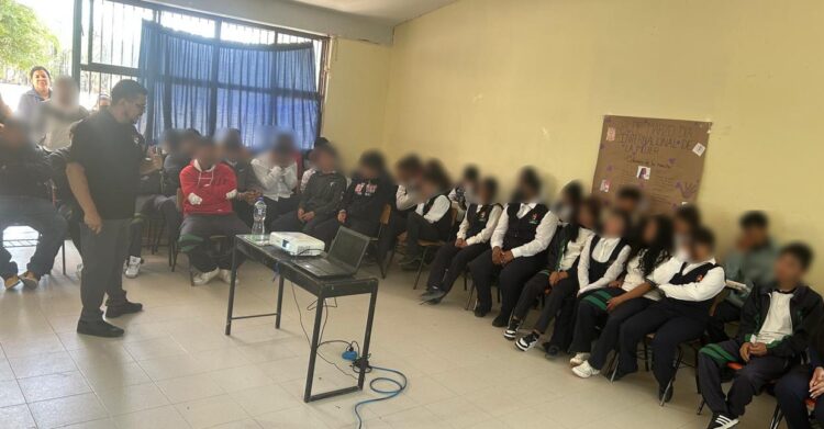 IMPULSA GOBIERNO ESTATAL PREVENCIÓN DEL DELITO EN ESCUELAS DE VILLA DE REYES