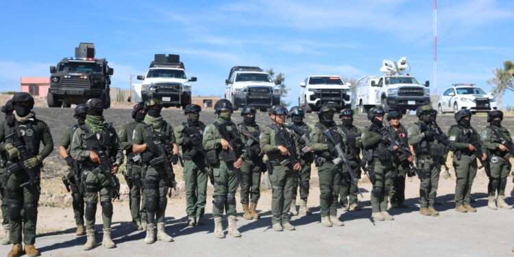 OPERATIVO DE GUARDIA CIVIL ESTATAL RESTAURA CONDICIONES DE SEGURIDAD EN CHARCAS