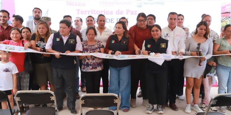 Gobiernos de México y de San Luis Capital realizan Feria de Paz en la zona norte