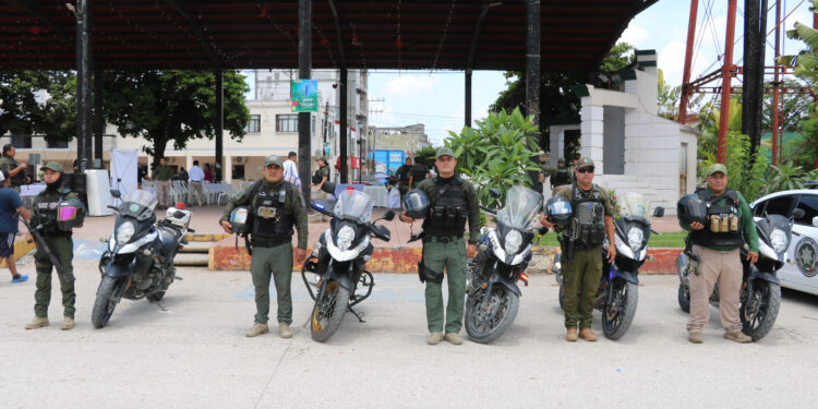 ACCIONES DE SEGURIDAD SE REFUERZAN EN LAS CUATRO REGIONES DEL ESTADO