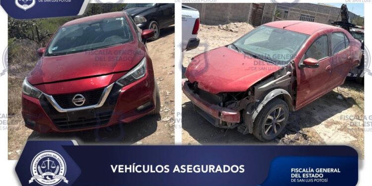 POLICÍA DE INVESTIGACIÓN ASEGURA EN LA ZONA METROPOLITANA DOS VEHÍCULOS CON REPORTE DE ROBO