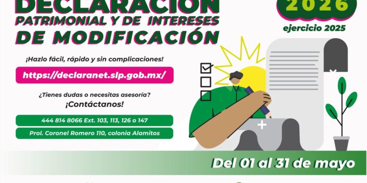ESTADO INICIA DECLARACIONES PATRIMONIALES 2026
