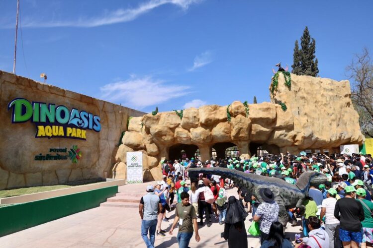 MAMÁS POTOSINAS ENTRAN GRATIS AL DINOASIS AQUA PARK ESTE 10 DE MAYO: RICARDO GALLARDO