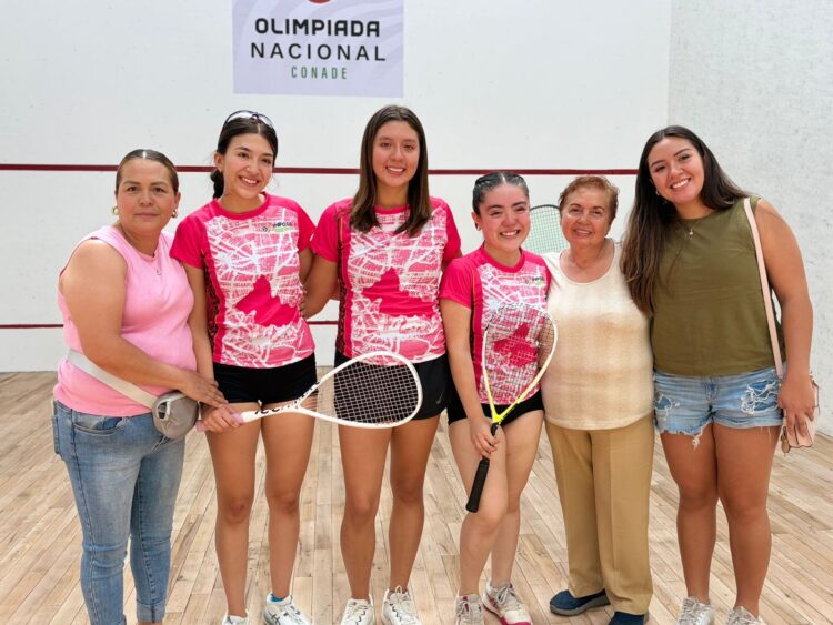 SAN LUIS IMPULSA BRILLANTE COSECHA EN SQUASH Y RACQUETBOL