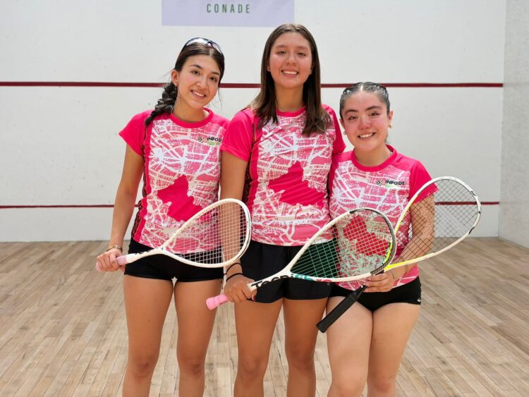 SAN LUIS IMPULSA BRILLANTE COSECHA EN SQUASH Y RACQUETBOL