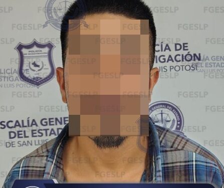 *FISCALÍA DE SLP CAPTURA A HOMBRE REQUERIDO POR VIOLENCIA FAMILIAR Y DAÑOS POR INCENDIO*