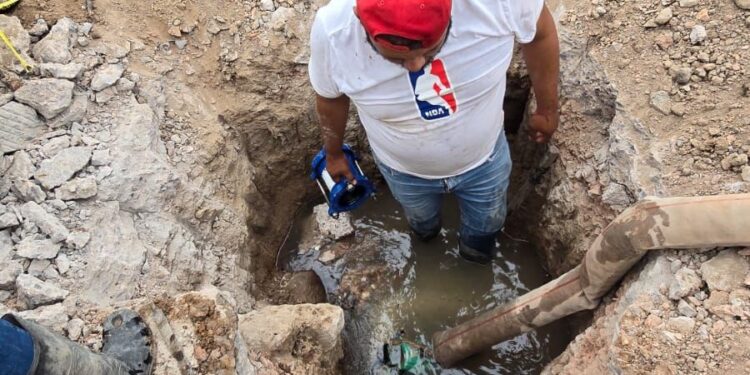 Interapas mantiene acciones diarias para mejorar distribución metropolitana de agua