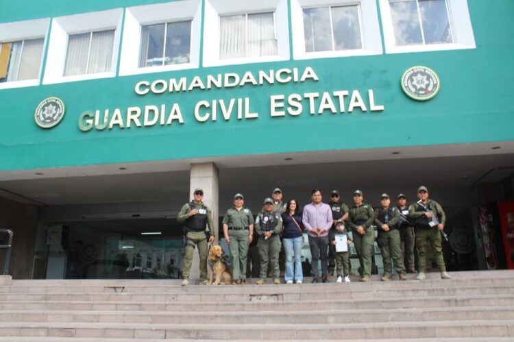 GOBIERNO ESTATAL CUMPLE EL SUEÑO DE EDWIN ALEJANDRO COMO POLICÍA HONORARIO