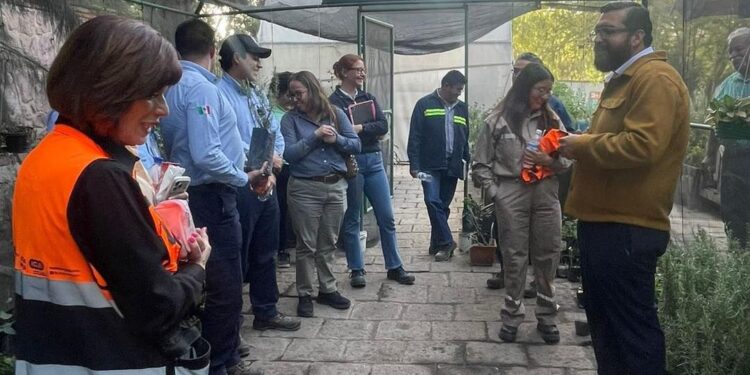 Mantiene Ayuntamiento de SL Capital amplio programa ambiental en “Casa Colorada”