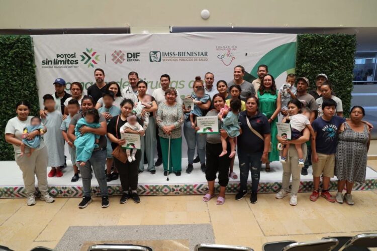 GOBIERNO ESTATAL DEVUELVE SONRISAS A NIÑAS Y NIÑOS POTOSINOS