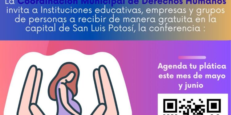 Mantiene abierta agenda de conferencias la Coordinación Municipal de Derechos Humanos