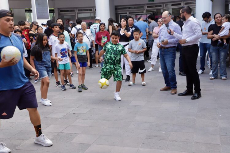 Continua la actividad de la Dirección de Deporte, en el marco de la mayor justa del balompié mundial