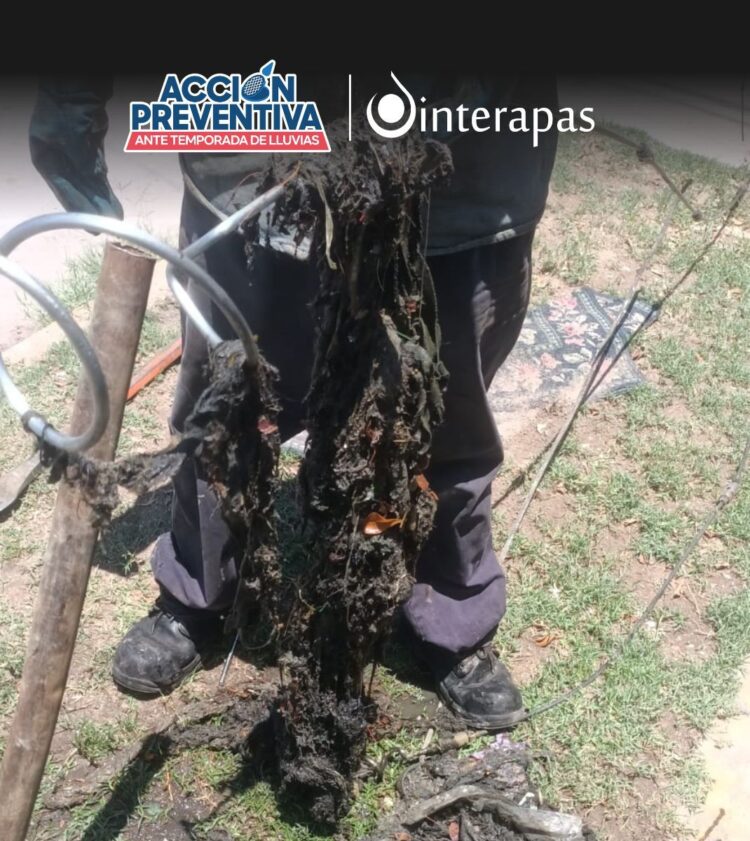 Interapas intensifica limpieza y desazolve de drenajes en zonas norte y sur