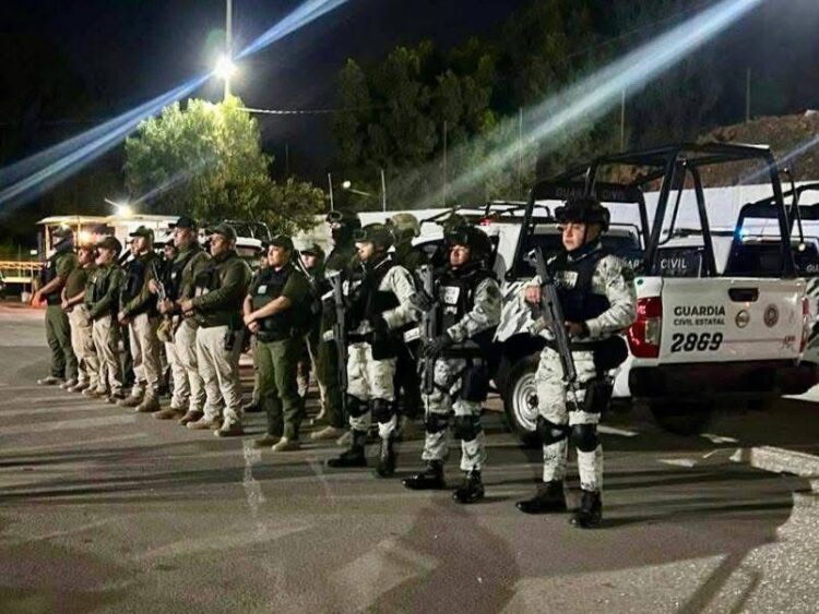 COORDINAN OPERATIVOS PERMANENTES EN LOS LÍMITES DE SAN LUIS POTOSÍ Y ZACATECAS