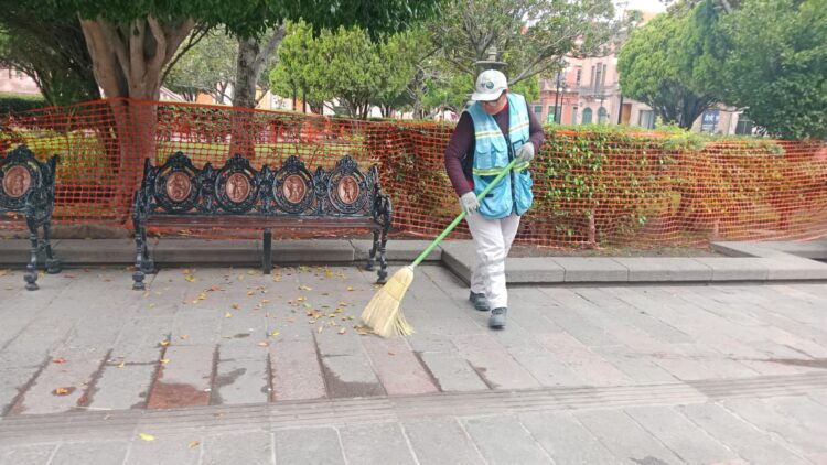 Gobierno de la Capital fortalece el mantenimiento del Centro Histórico para preservar el corazón de San Luis Potosí