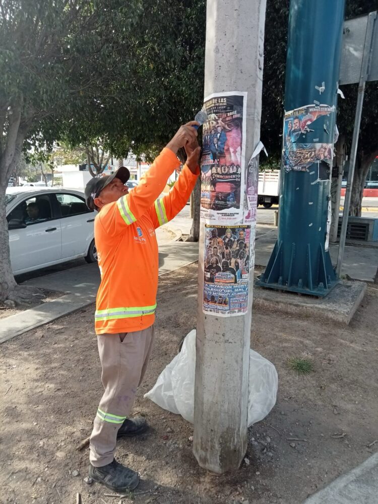 Gobierno de la Capital recupera la imagen urbana de Prolongación Muñoz con operativo de limpieza visual