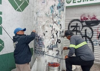 Gobierno Municipal interviene la Imagen de la Avenida Universidad