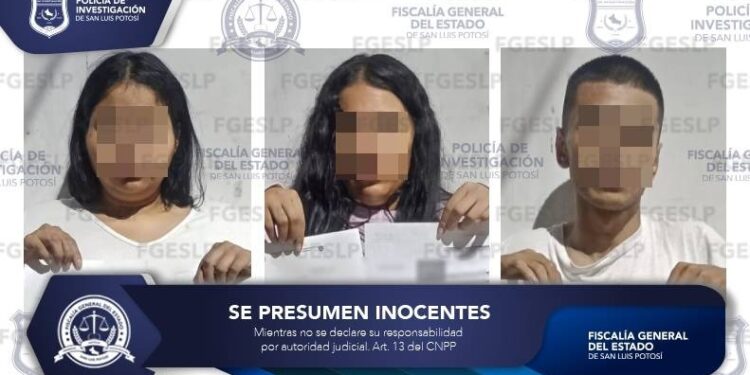*FGESLP APREHENDE A TRES PRESUNTOS RESPONSABLES DE ASALTO A FARMACIA EN LA CAPITAL POTOSINA*