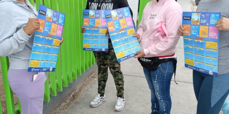Llega a Bellas Lomas campaña municipal para fomentar la cultura del agua