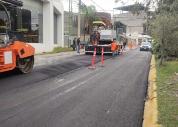 Gobierno de la Capital rehabilita Cordillera Real con nuevo pavimento y mantenimiento vial