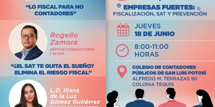 Gobierno Municipal invita al foro de capacitación “Empresas Fuertes: Fiscalización, SAT y Prevención”