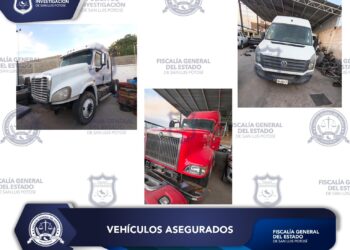 *FGESLP ASEGURA 13 VEHÍCULOS DURANTE CATEO POR INVESTIGACIÓN DE ROBO CALIFICADO EN LA ZONA METROPOLITANA*