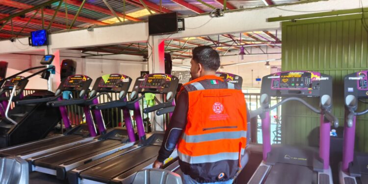 Protección Civil Municipal refuerza inspecciones en gimnasios de la capital