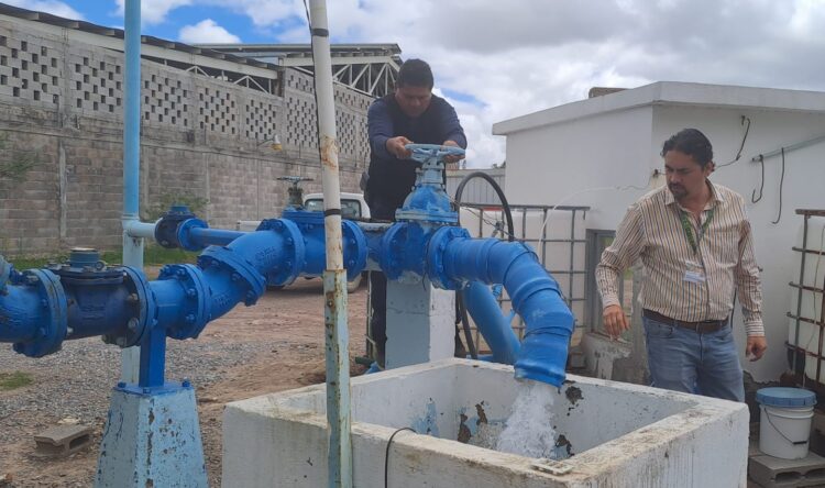 GOBIERNO ESTATAL FORTALECE EL ABASTO DE AGUA CON REACTIVACIÓN DE POZO