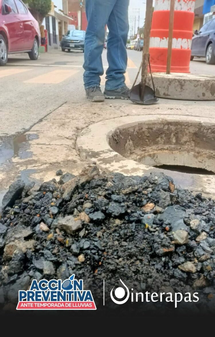 Material de construcción provoca inundación en Aguaje 2000