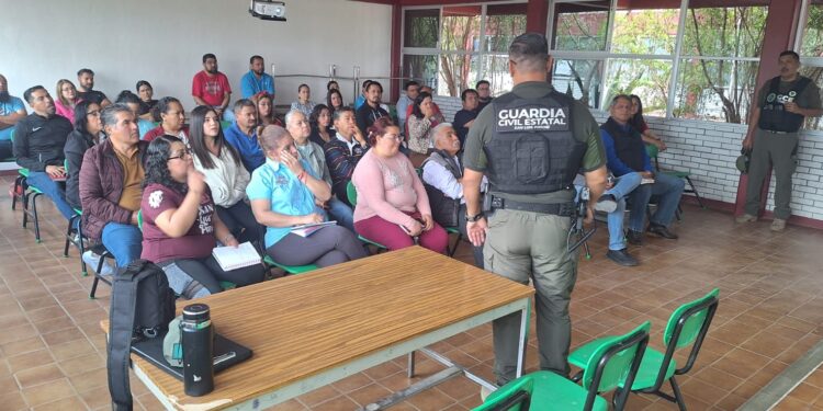 GUARDIA CIVIL ESTATAL IMPULSA CAPACITACIÓN EN PROTECCIÓN Y AUTOCUIDADO