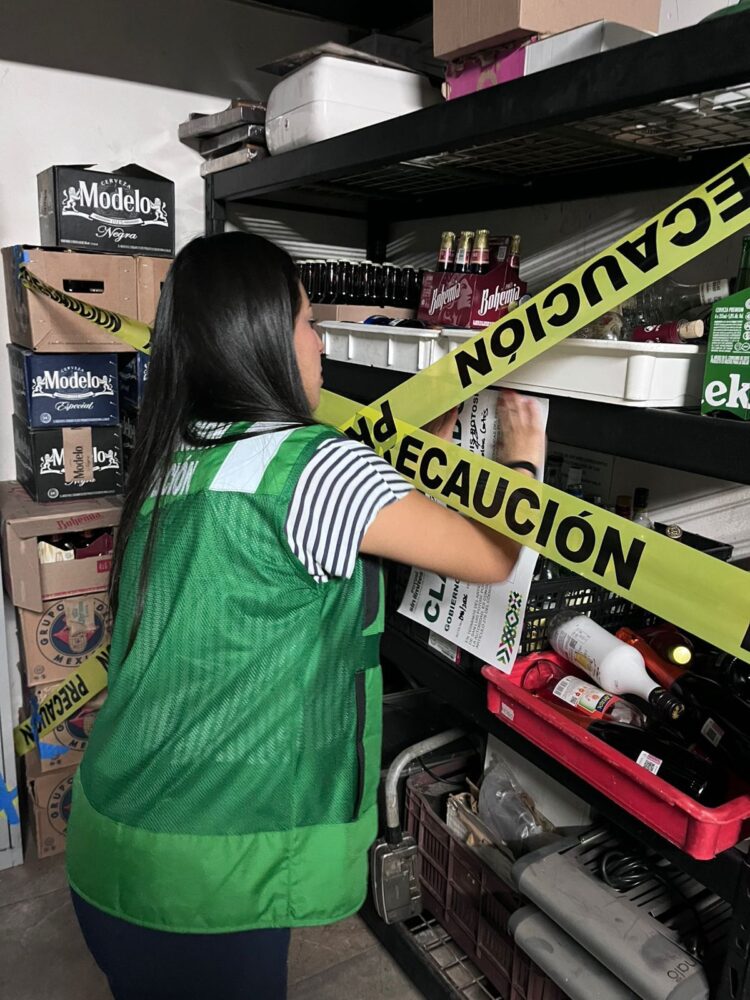 GOBIERNO ESTATAL REFUERZA VIGILANCIA EN ESTABLECIMIENTOS CON VENTA DE ALCOHOL