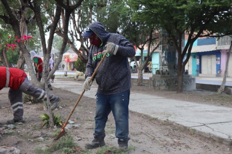 Gobierno de la Capital intensifica mantenimiento de vialidades y áreas verdes