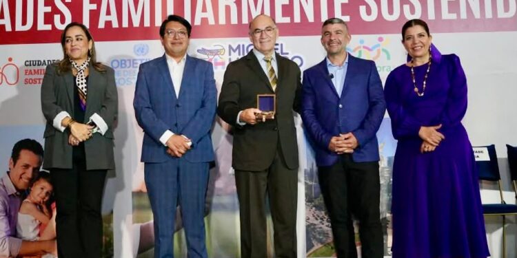 San Luis Capital recibe reconocimiento como Ciudad Familiarmente Sostenible