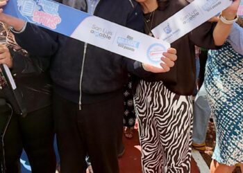 Enrique Galindo entrega, el nuevo y renovado parque lineal Avenida Tatanacho