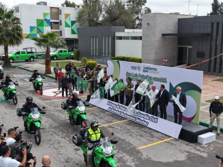 CON EL RESPALDO DEL GOBERNADOR RICARDO GALLARDO, SOLEDAD AMPLÍA SU CAPACIDAD DE SEGURIDAD