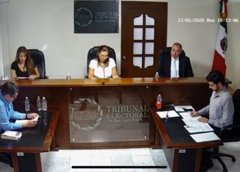 EL TRIBUNAL ELECTORAL DE SAN LUIS POTOSÍ DECLARÓ IMPROCEDENTE AMPARO PROMOVIDO POR NARCISO MENDOZA LOPES.