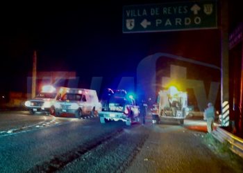 Accidente a la altura de Pardo
