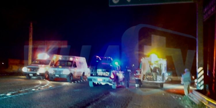 Accidente a la altura de Pardo