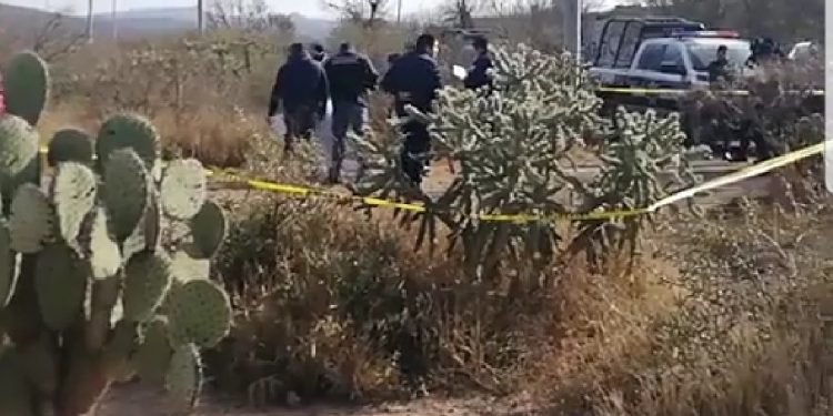 Hombre ejecutado en Villa de Pozos