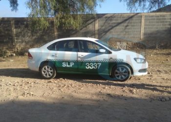 Se localiza taxi robado en Villa de Zaragoza