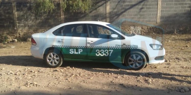 Se localiza taxi robado en Villa de Zaragoza