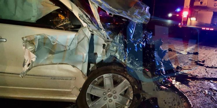 Accidente a la altura de Gogorrón