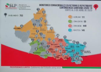 Sube cifra de pacientes con Covid-19 en SLP; ya son 35 casos