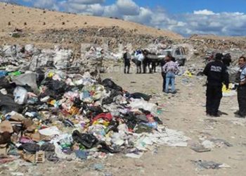 Desnudo, en una bolsa y entre la basura, localizan a recién nacido muerto en basurero de Peñasco